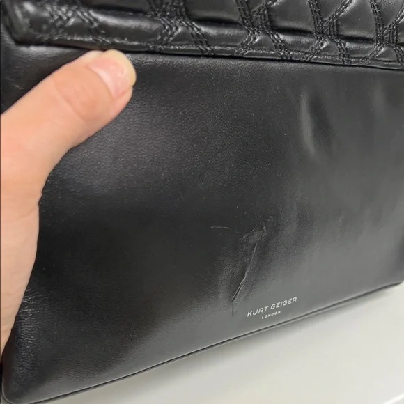 ๐ฅ๐ฅ Kurt Geiger London Kensington Quilted crossbody/ Shoulder Bag - Black - Picture 11 of 16